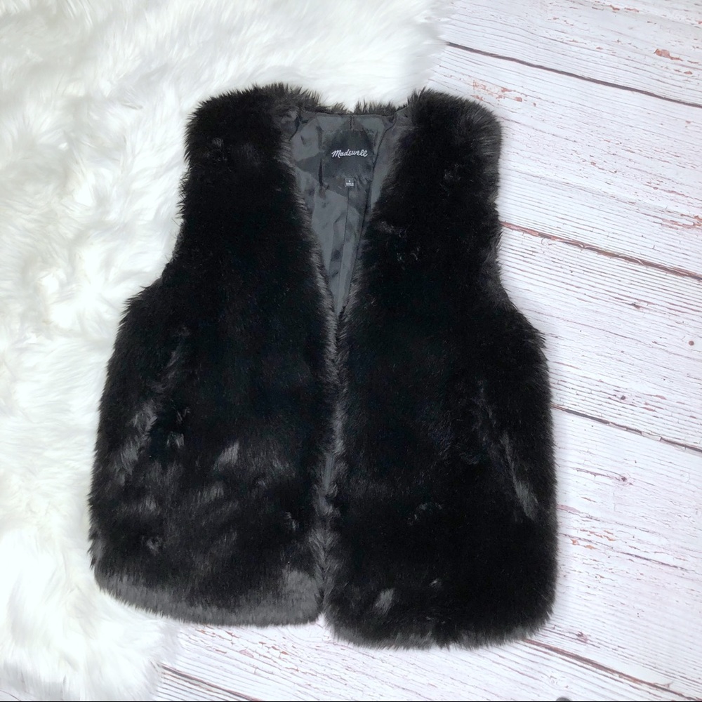 Madewell Faux Fur Vest